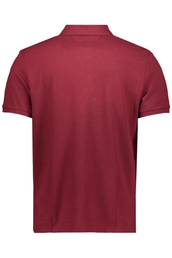 SS MONOGRAM PIQUE POLO LV040EM269 RENAISSANCE RED